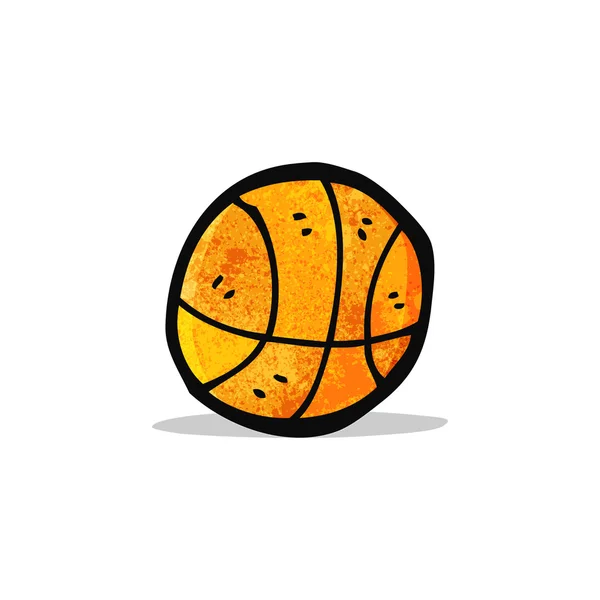 Basket-ball dessin animé — Image vectorielle