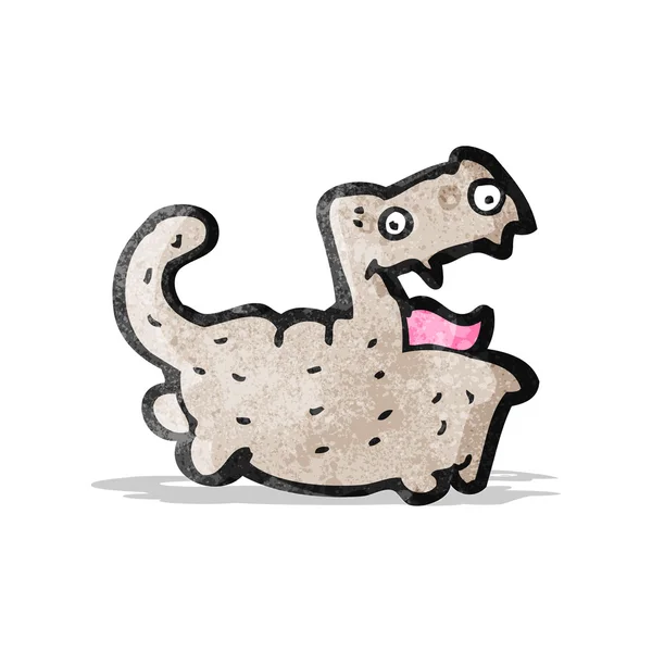 Divertido gato de dibujos animados — Vector de stock