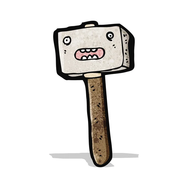 Cartoon hamer — Stockvector