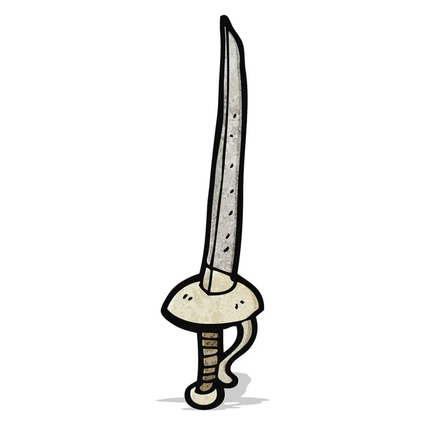 Карикатурный меч — стоковый вектор