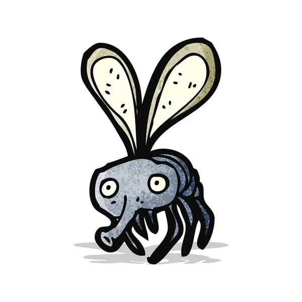 Mosca de dibujos animados — Vector de stock