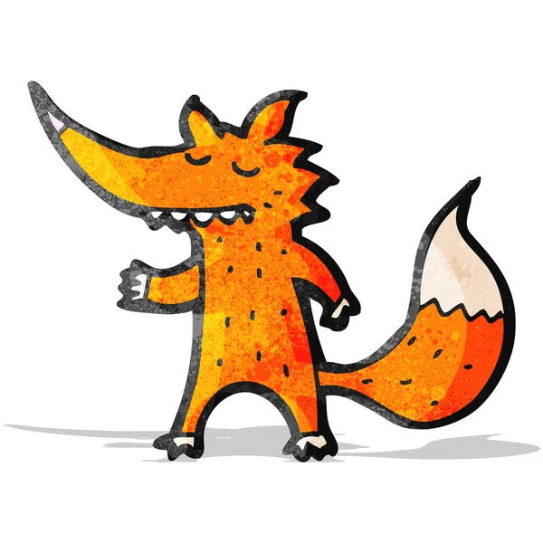 Cartoon Fox — Stockvector