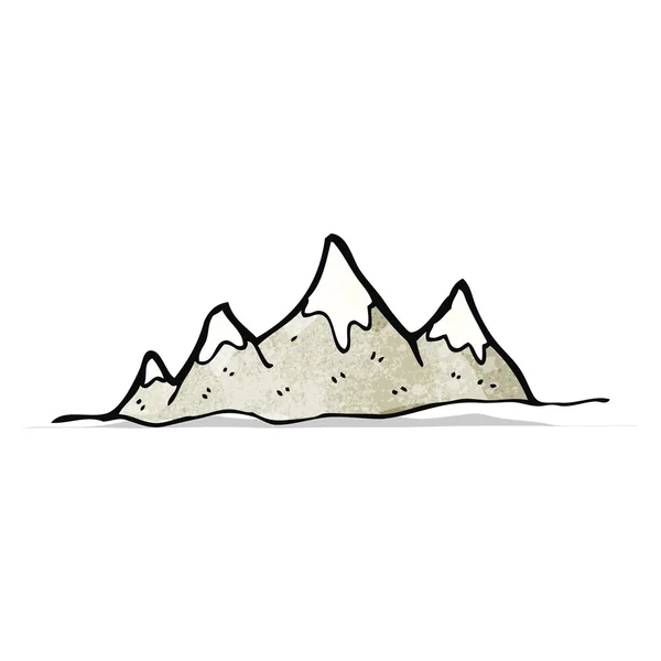 Montagne de dessin animé — Image vectorielle