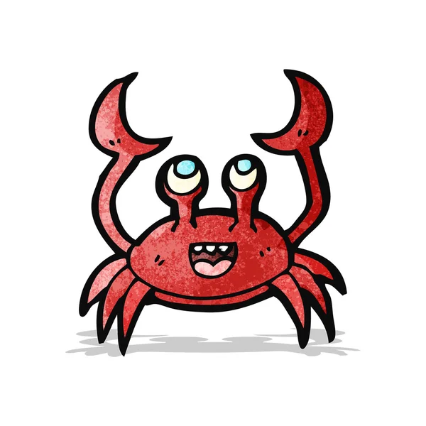 Bande dessinée crabe — Image vectorielle