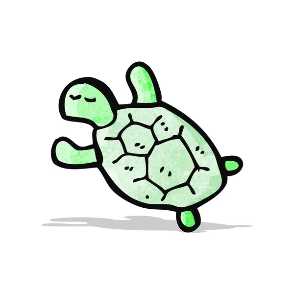 Tortuga de dibujos animados — Archivo Imágenes Vectoriales