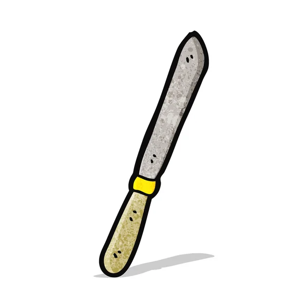 Cuchillo de dibujos animados — Vector de stock