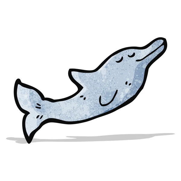 Cartoon dolphin — Stock vektor