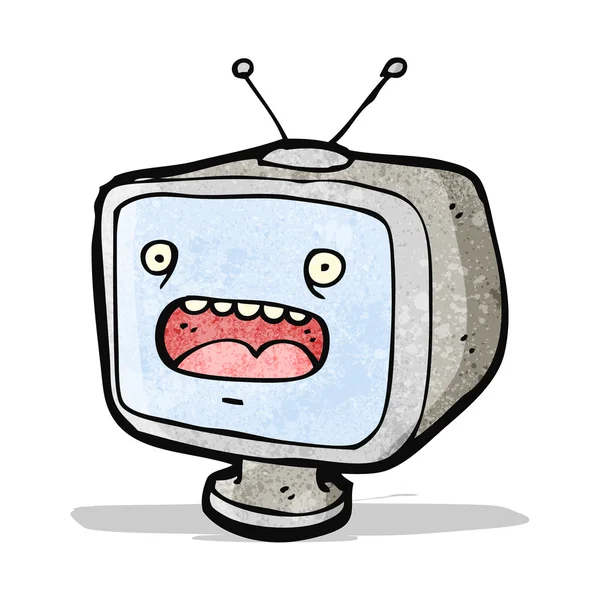 Televisie personage — Stockvector