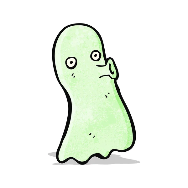 Cartoon spooky ghost — Stock vektor