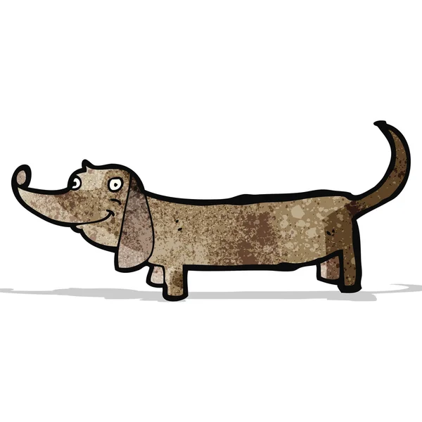 Dessin animé mignon petit chien — Image vectorielle