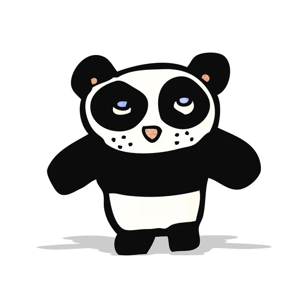 Panda dos desenhos animados — Vetor de Stock