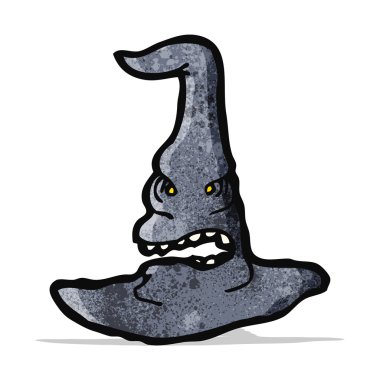 Çizgi film sihirbazı şapkası