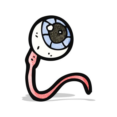 Brüt, göz küresi çizgi film