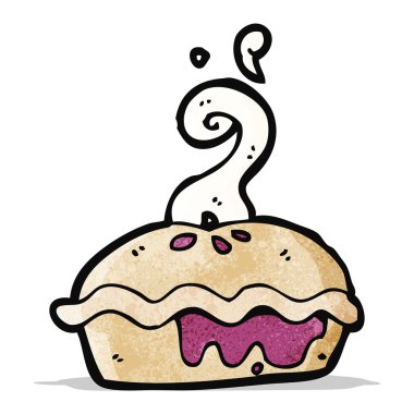 vişneli turta karikatür