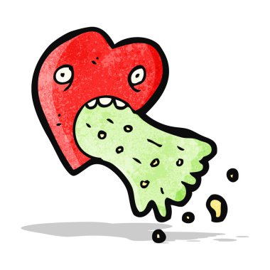 çizgi film aşk hasta kalp