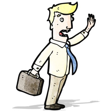 karikatür işadamı vurguladı.