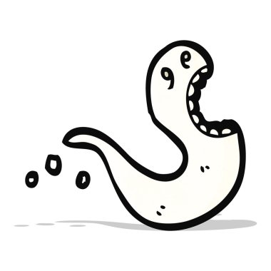 Çizgi Film ürkütücü hayalet