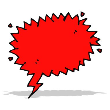 karikatür konuşma balonu