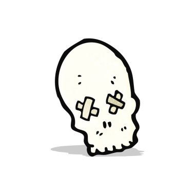 Spooky skull simgesi