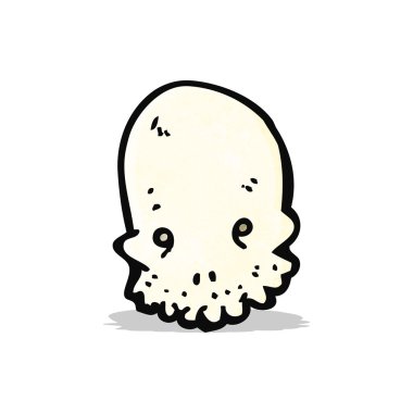 karikatür kafatası