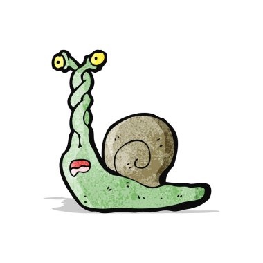 karikatür salyangoz