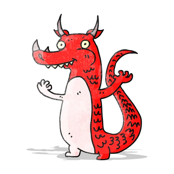 Cartoon dragon — Stockvector