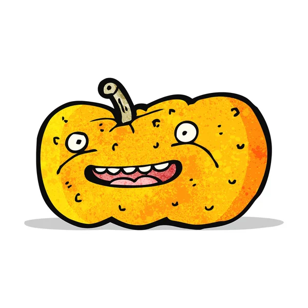 Calabaza de dibujos animados — Vector de stock