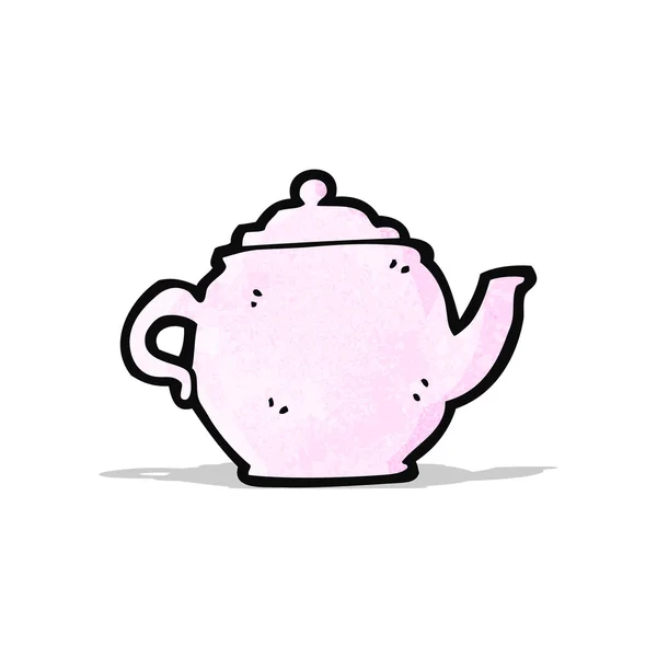 Cartoon tea pot — Stock Vector