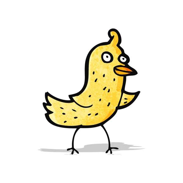 Pájaro de dibujos animados — Vector de stock