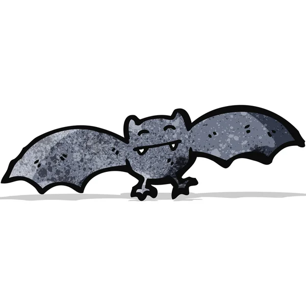 Cartoon halloween bat — Stock vektor