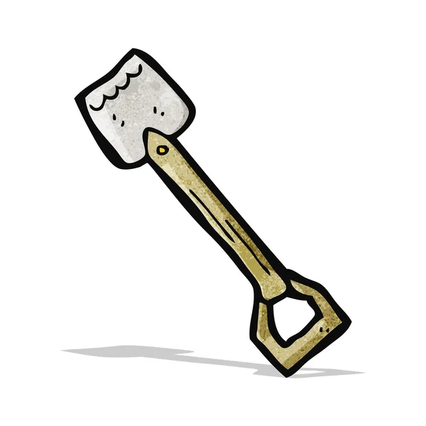 Cartoon spade — Stockvector