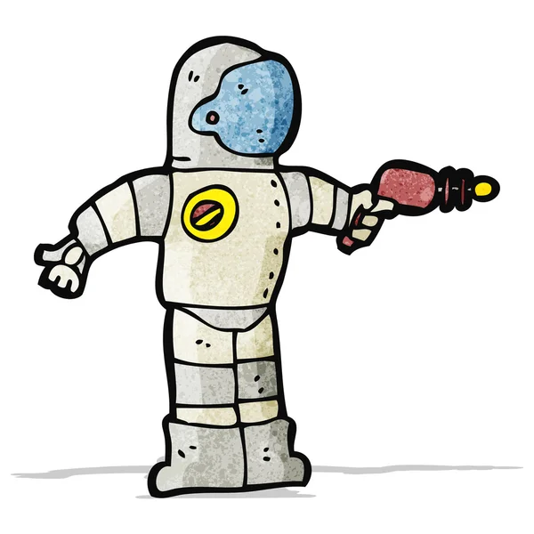 Cartoon astronaut — Stock Vector