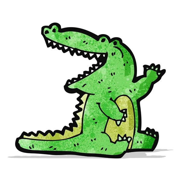 Карикатурный крокодил — стоковый вектор