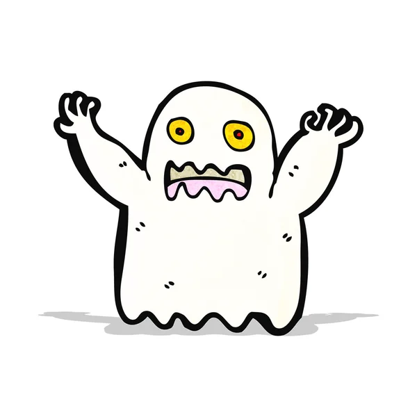 Fantasma de dibujos animados — Vector de stock