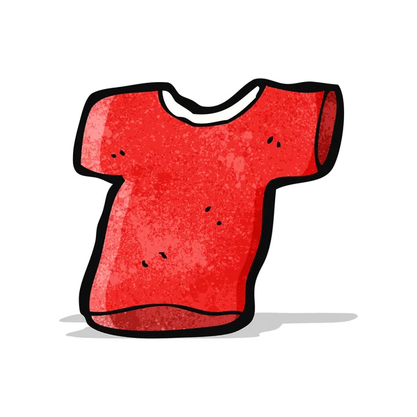 Camiseta de dibujos animados — Archivo Imágenes Vectoriales