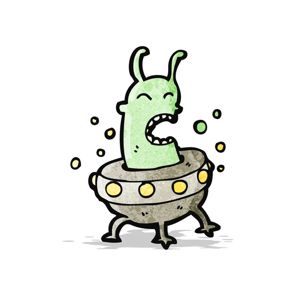 Cartoon-Alien — Stockvektor