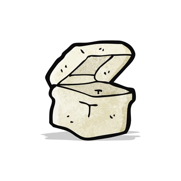 Caja de almuerzo de dibujos animados — Vector de stock