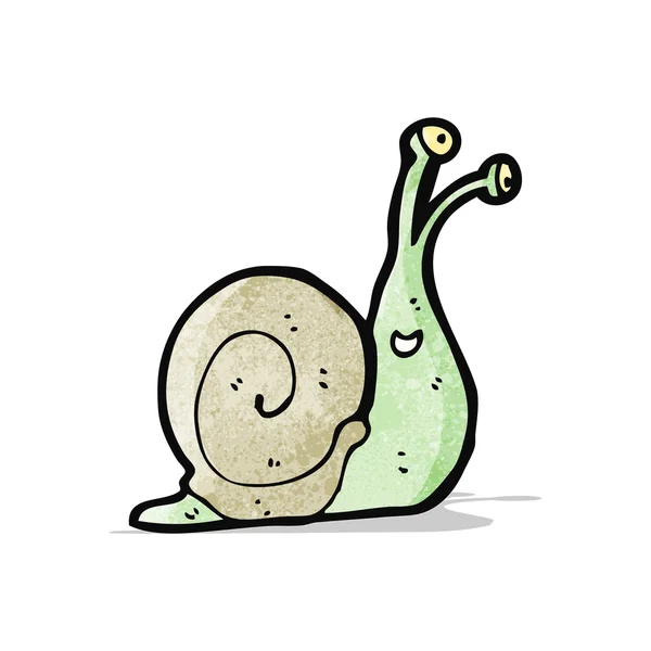 Cartoonschnecke — Stockvektor