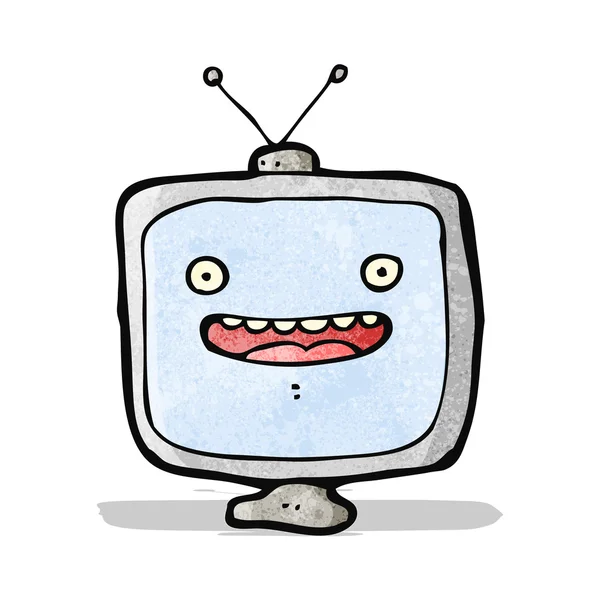 Televizyon çizgi film karakteri — Stok Vektör