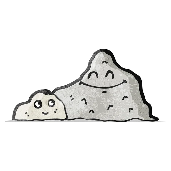 Dibujos animados montaña feliz — Archivo Imágenes Vectoriales