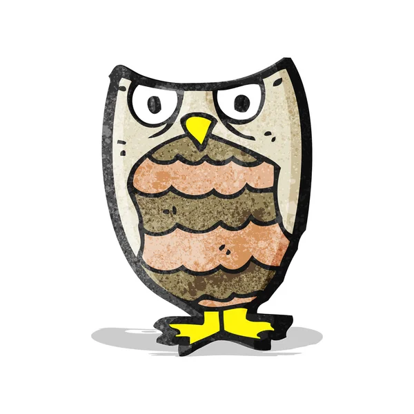 Cartoon owl — Stock Vector