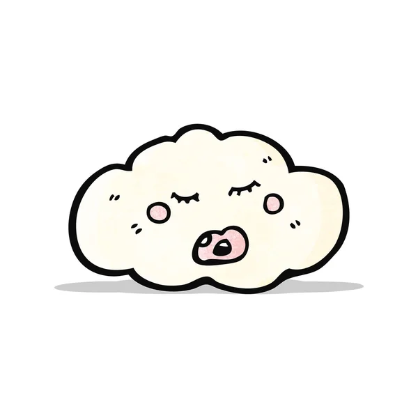 Nube de dibujos animados — Vector de stock