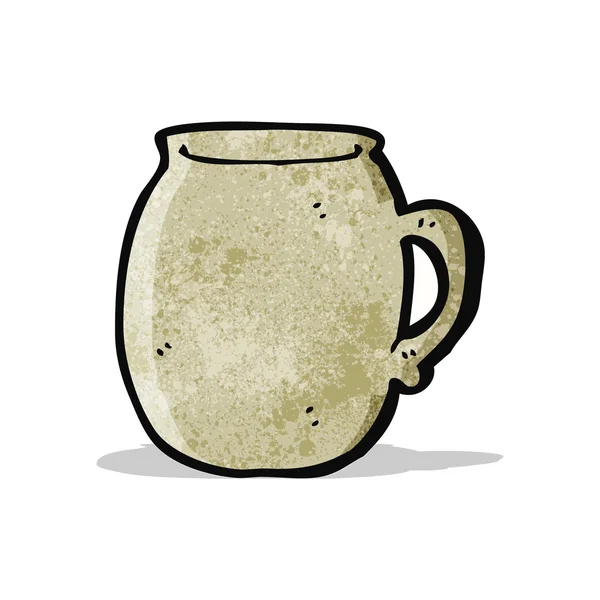 Ένα φλυτζάνι τσάι κινουμένων σχεδίων — Διανυσματικό Αρχείο