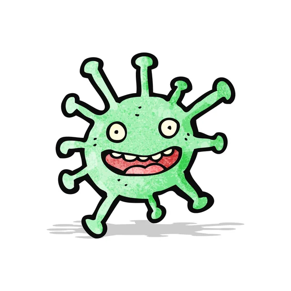 कार्टून रोगाणु — स्टॉक वेक्टर