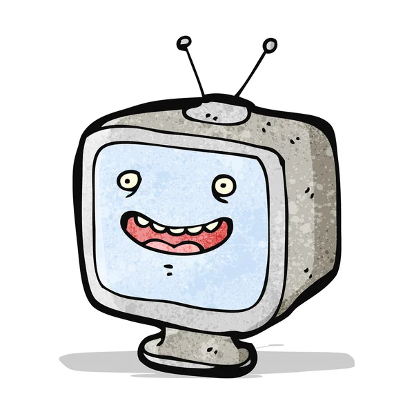 Televizyon çizgi film karakteri — Stok Vektör