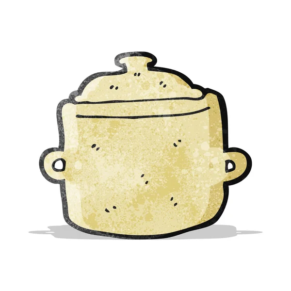 Cartoon kookpot — Stockvector