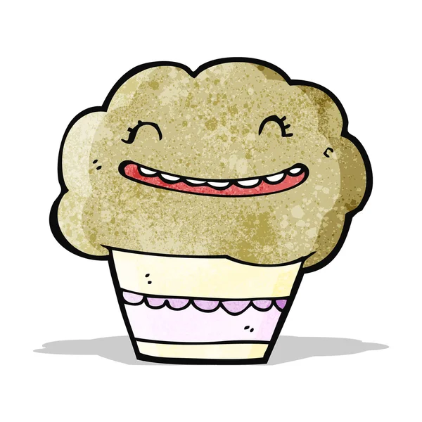 Cartoon muffin — Stock Vector