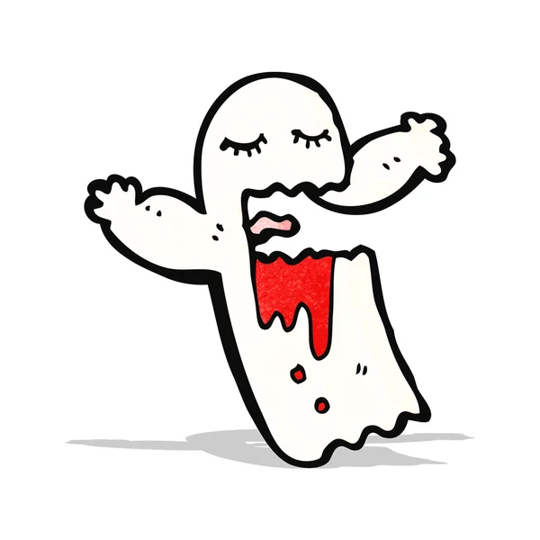 Cartoon ghost — Stock Vector