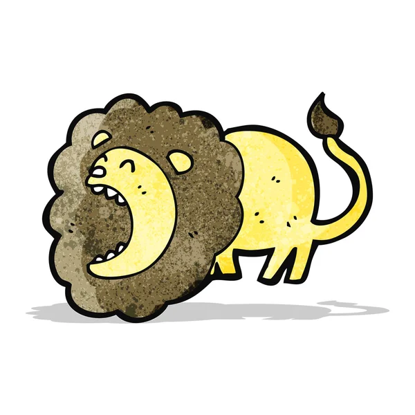 漫画のライオン — ストックベクタ