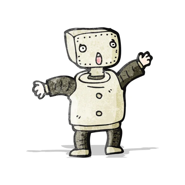 Robot de bande dessinée — Image vectorielle